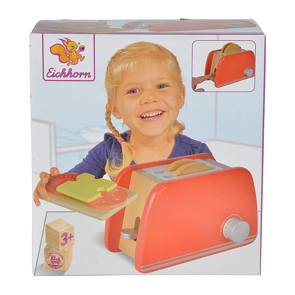 Jucarie din lemn Eichhorn Toaster [5]