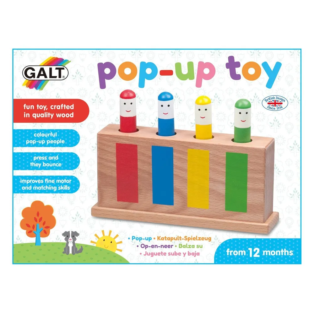 Jucarii - Jucarie din lemn Pop-Up