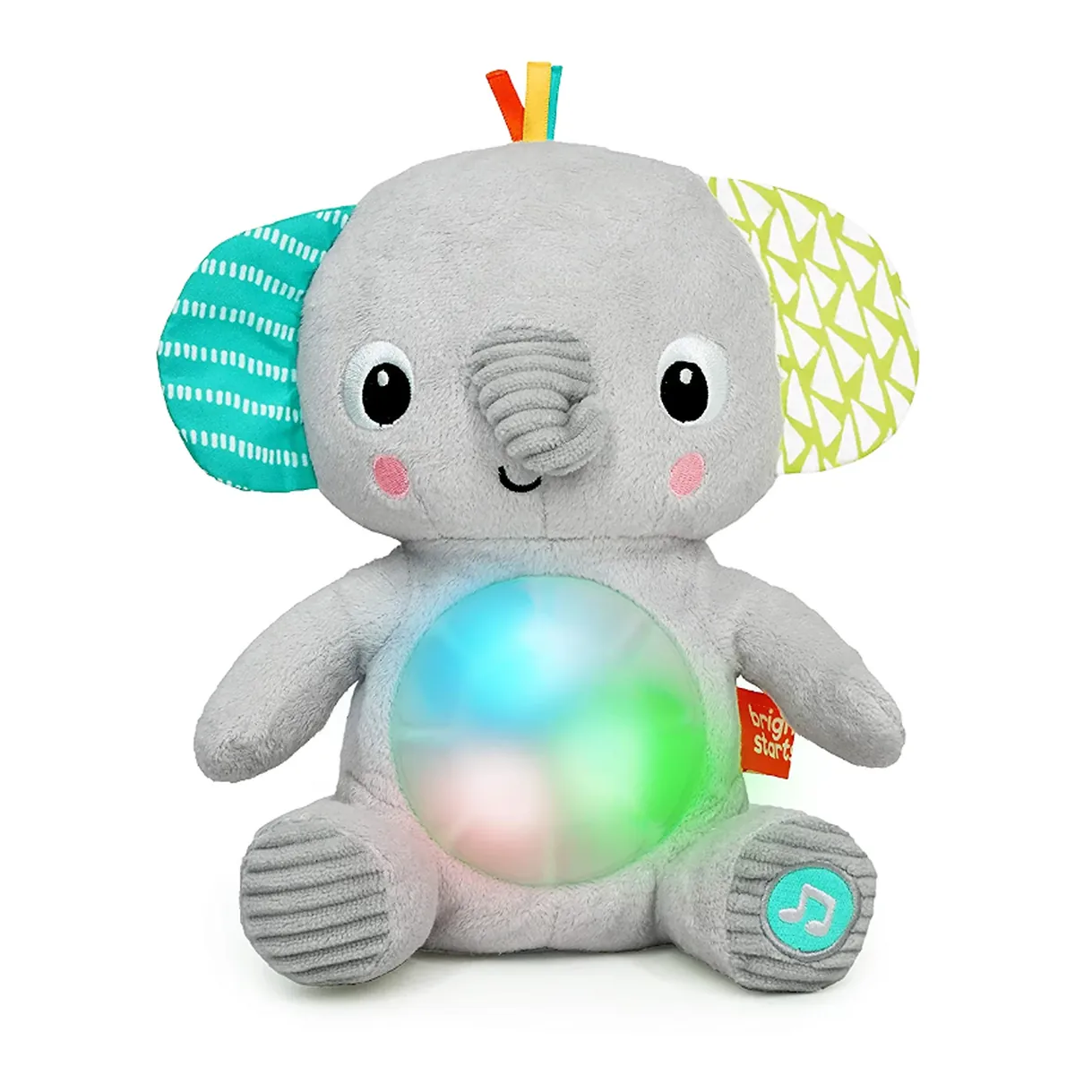 Jucarii interactive - Jucarie interactiva Bright Starts, Hug a Bye Baby Elephant