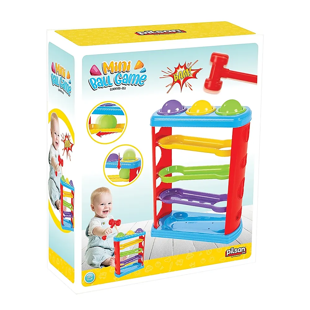 Jucarie Pilsan Mini Ball Game red base [1]
