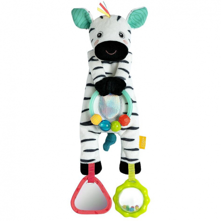 Jucarii interactive - Jucarie senzoriala bebelusi - Zebra