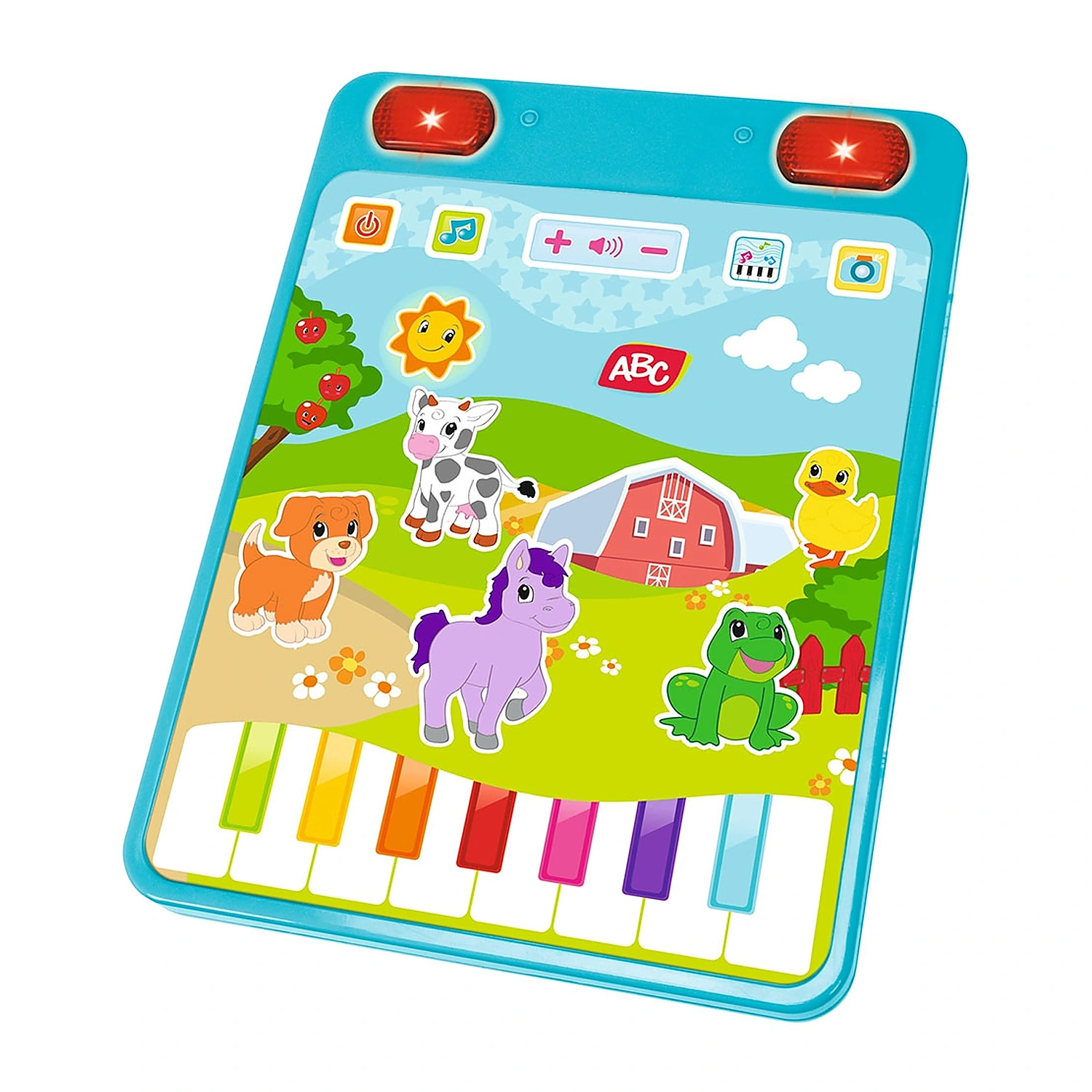 Litere, limbaj, cifre - Jucarie Simba ABC Fun Tablet albastru