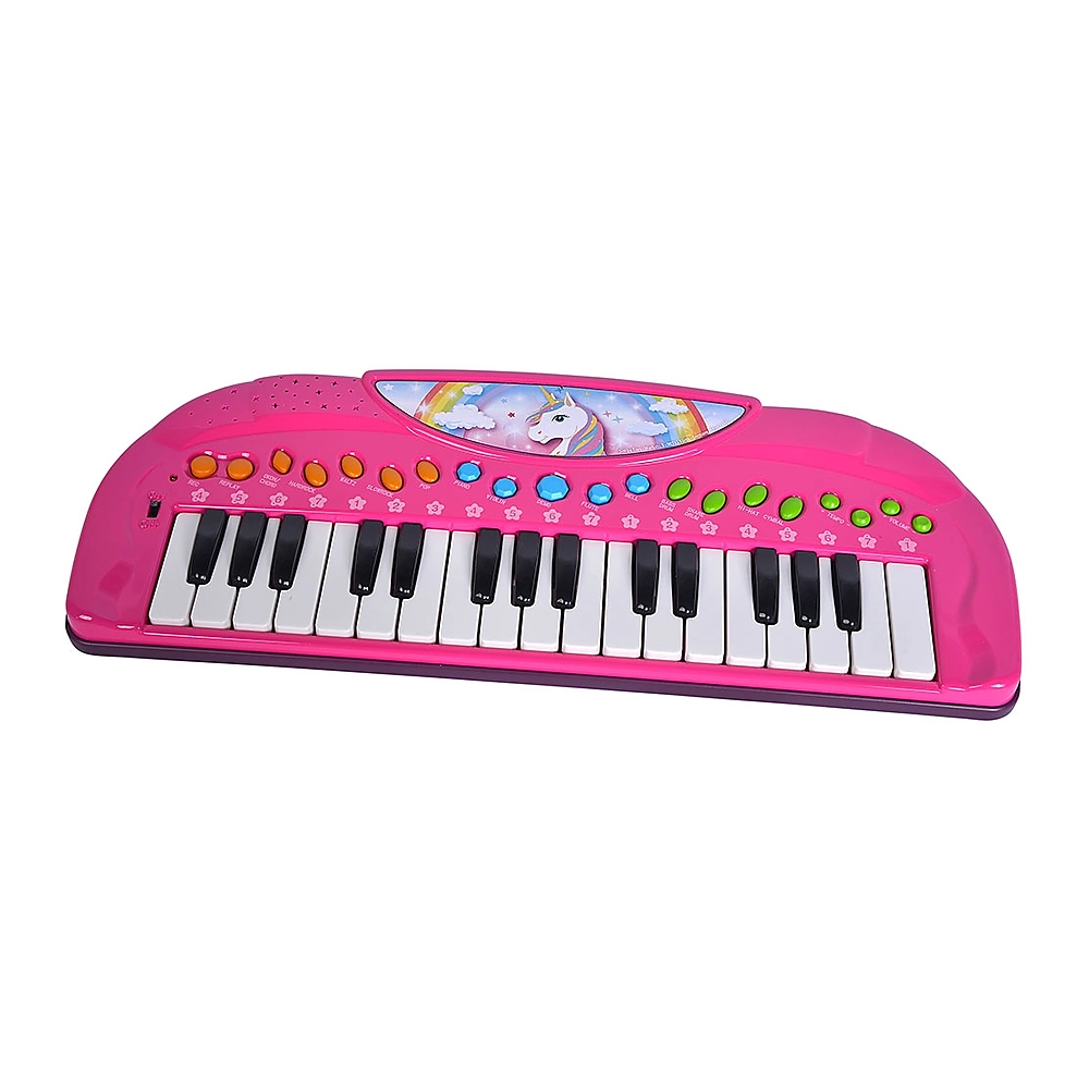 Instrumente muzicale - Jucarie Simba Orga My Music World Unicorn cu 32 clape