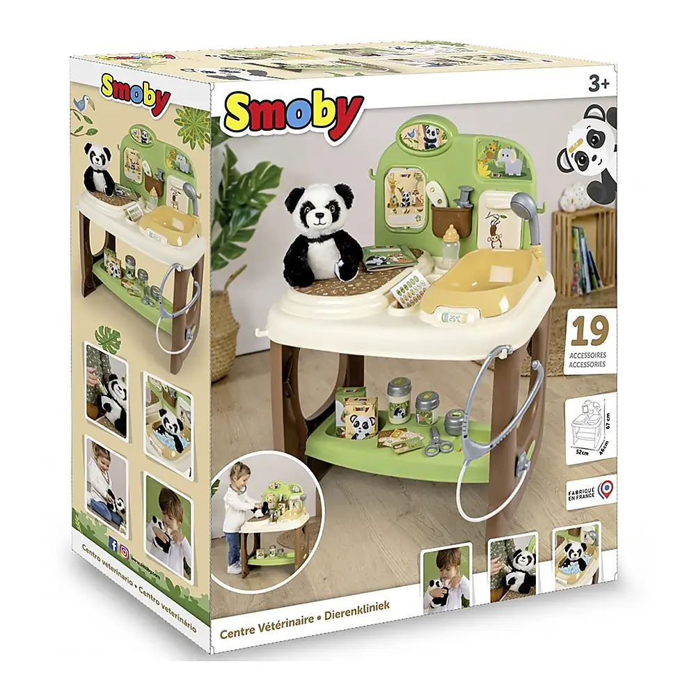 Jucarie Smoby Animal Care Center cu 19 accesorii [7]