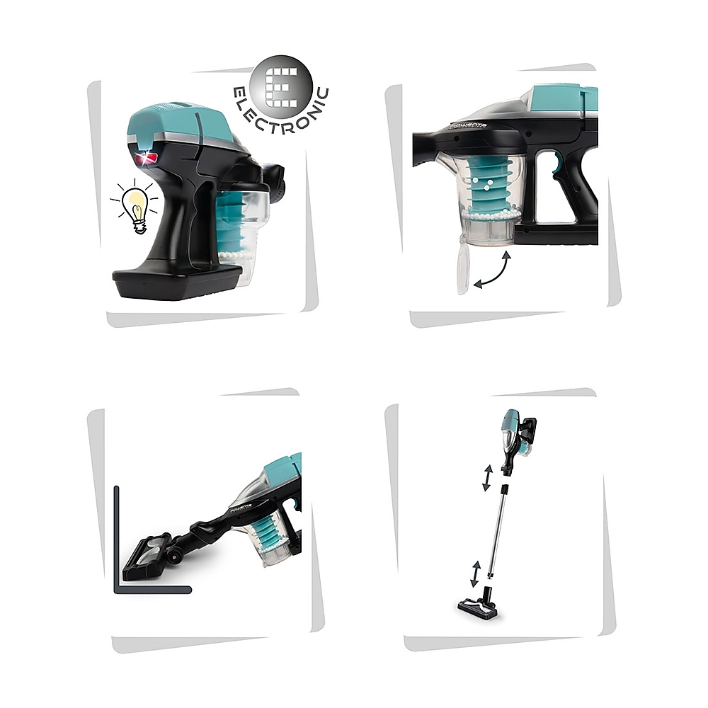 Jucarie Smoby Aspirator Rowenta Air Force negru [2]