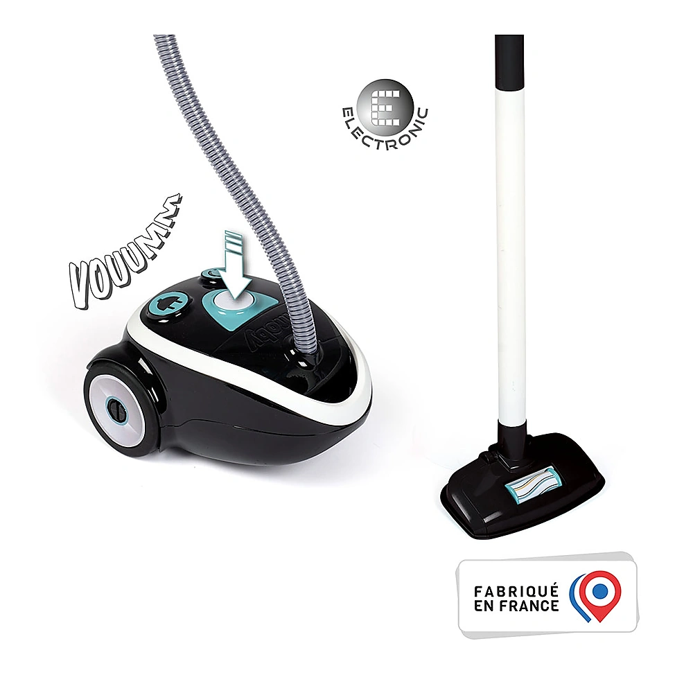 Jucarie Smoby Aspirator Vacuum Cleaner negru [1]