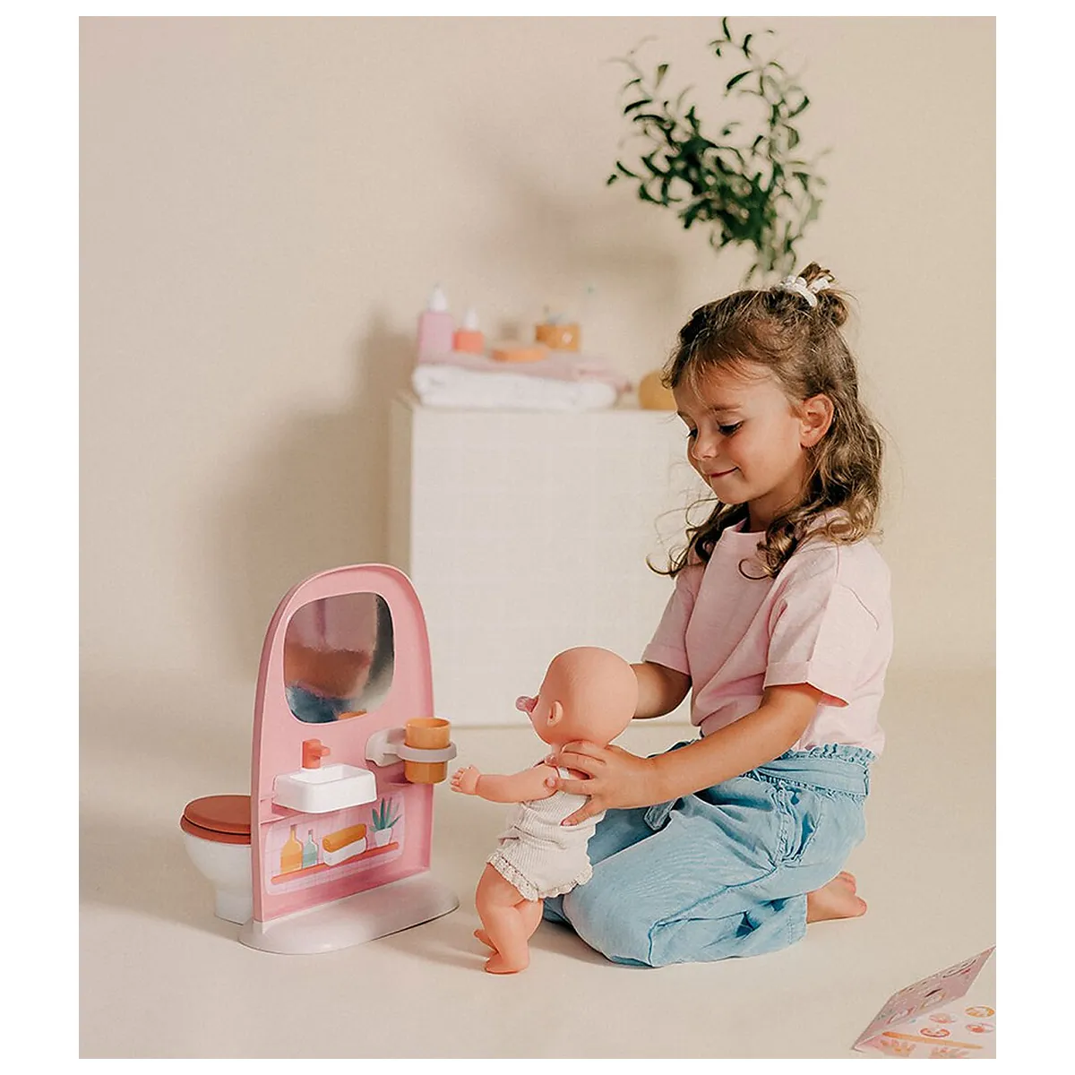 Jucarie Smoby Baby Nurse Toilets cu 2 accesorii [3]