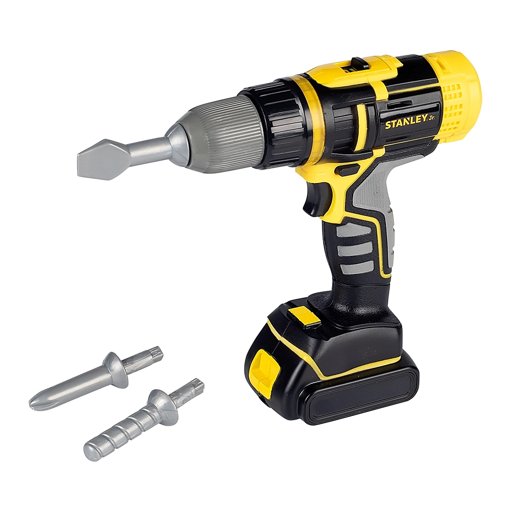 Bancuri de lucru cu unelte - Jucarie Smoby Bormasina electronica Stanley cu accesorii