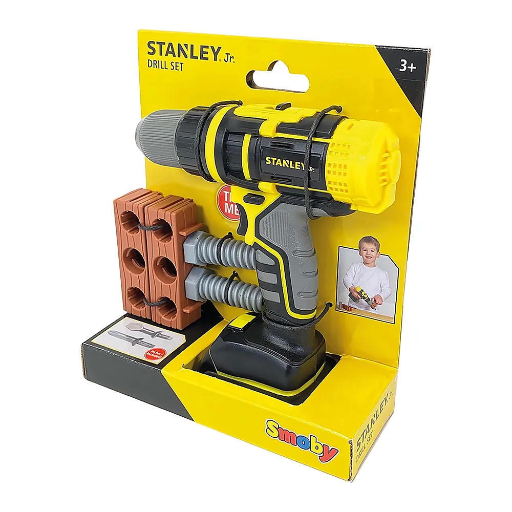 Jucarie Smoby Bormasina mecanica Stanley cu accesorii [2]