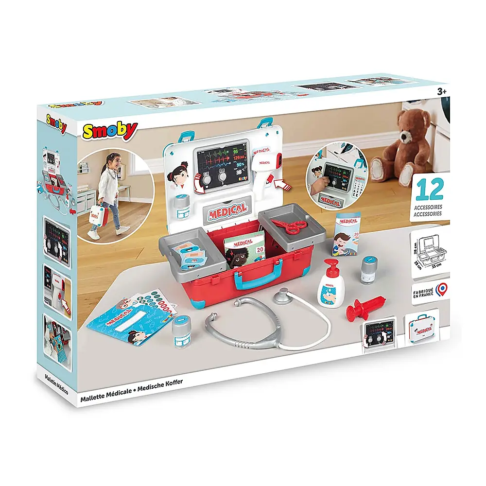 Jucarie Smoby Trusa doctor Medical Case [6]