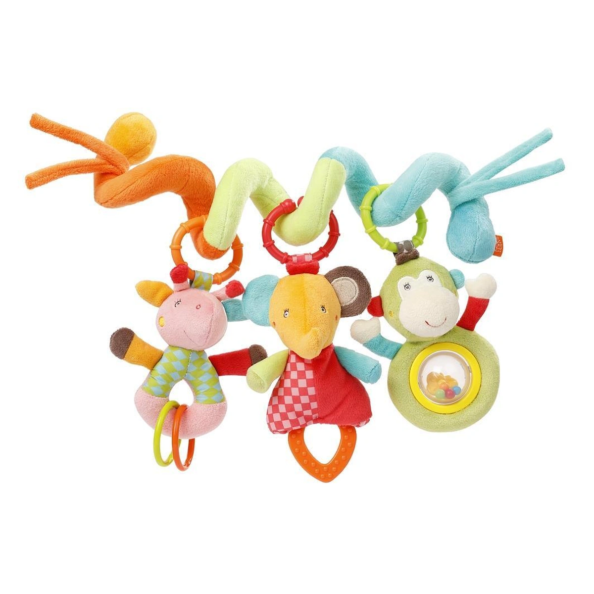 Jucarii de plus - Jucarie spirala-Animalutele din safari