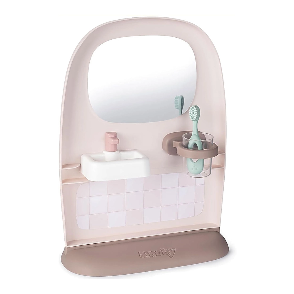 Toaleta Smoby Baby Nurse crem cu accesorii [2]