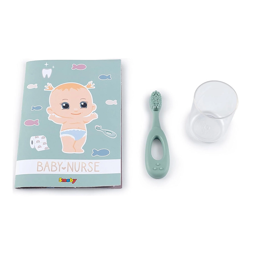 Toaleta Smoby Baby Nurse crem cu accesorii [4]