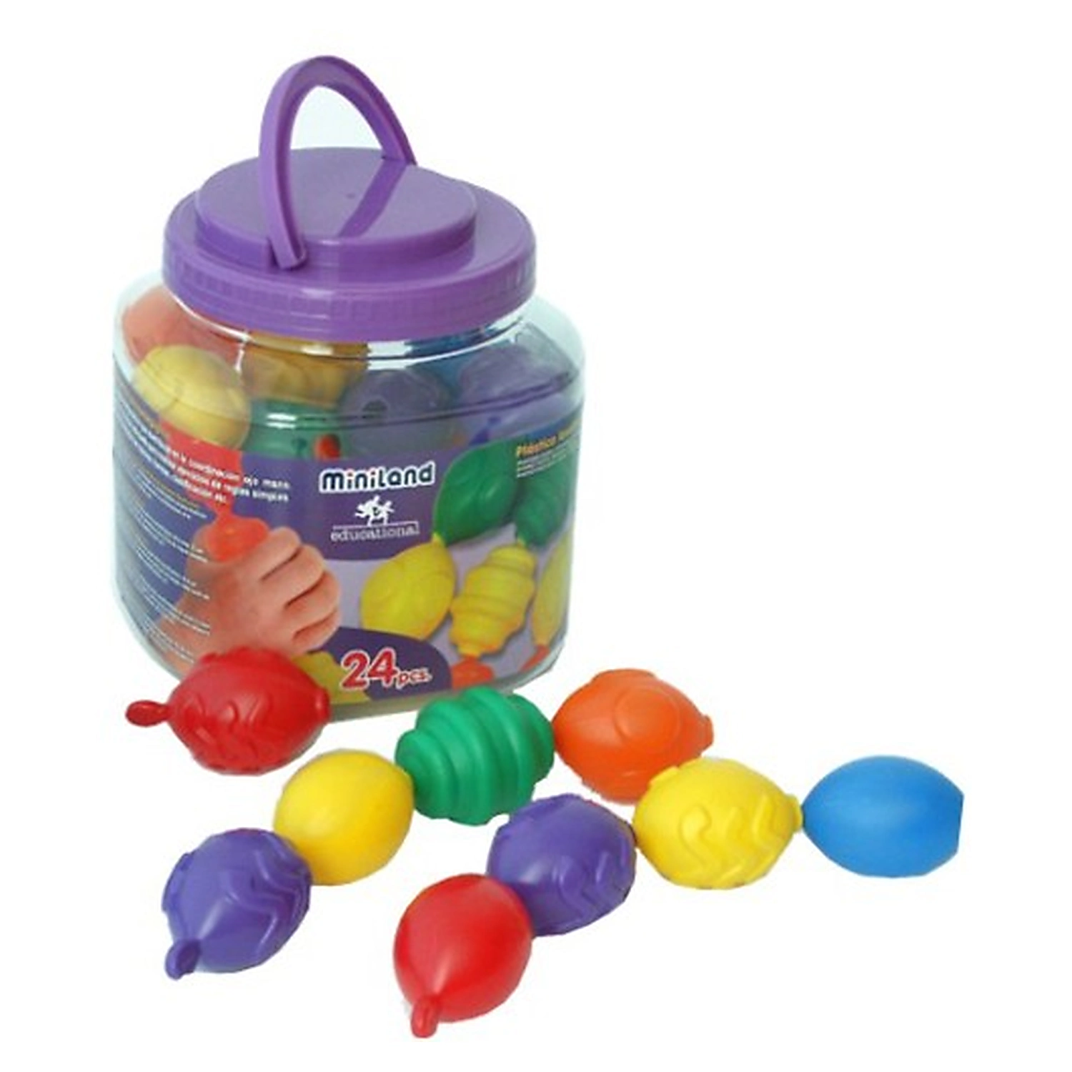 Jocuri de indemanare - Jucarii de imbinat Maxichain Miniland