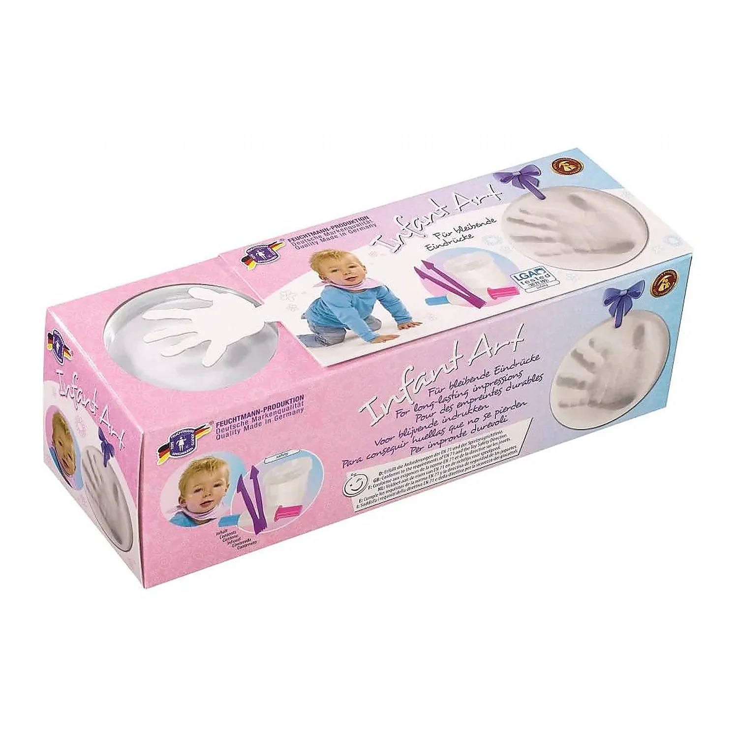 Rame foto si seturi pentru amprente - Kit amprenta bebelusi - ALB