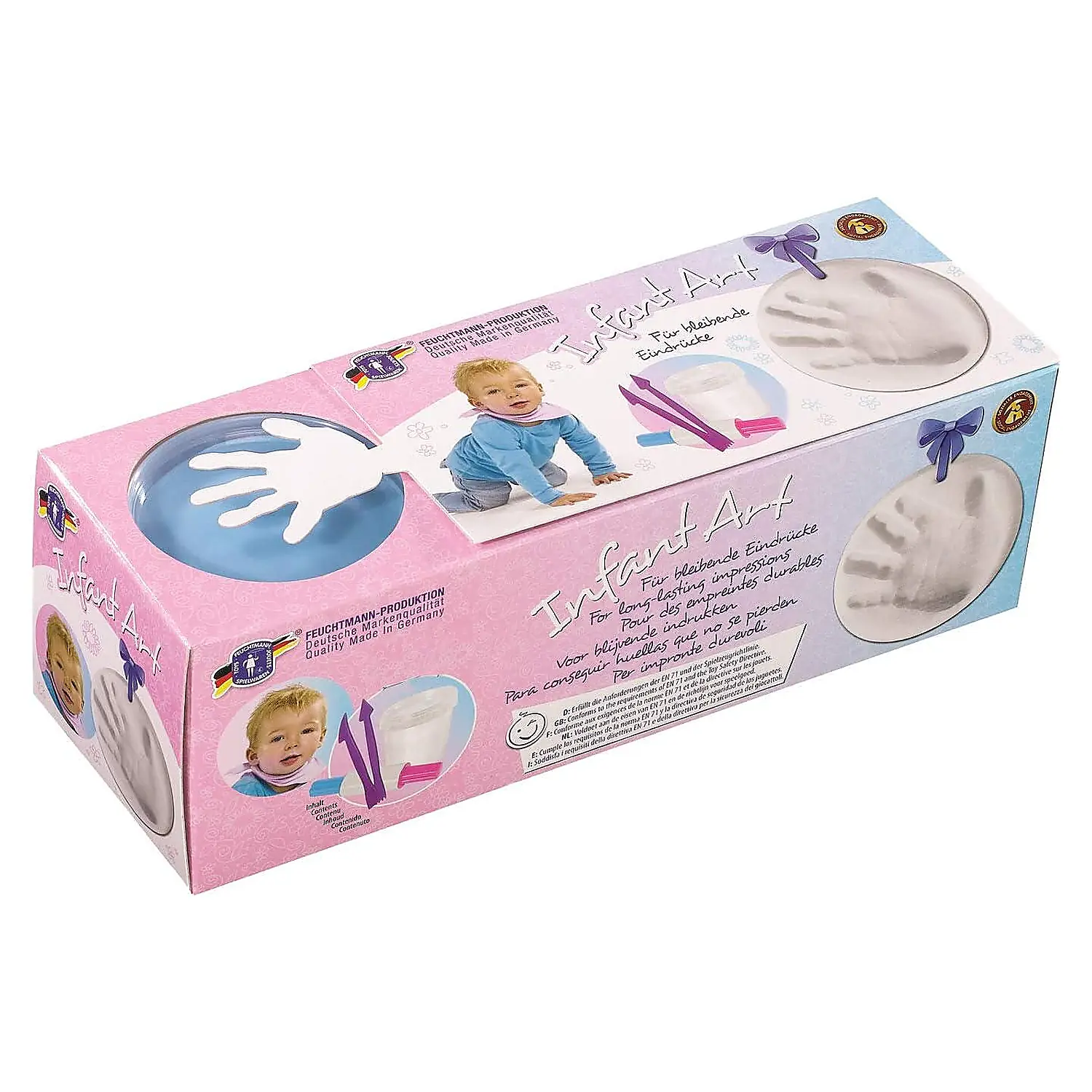 Rame foto si seturi pentru amprente - Kit amprenta bebelusi - ALBASTRU