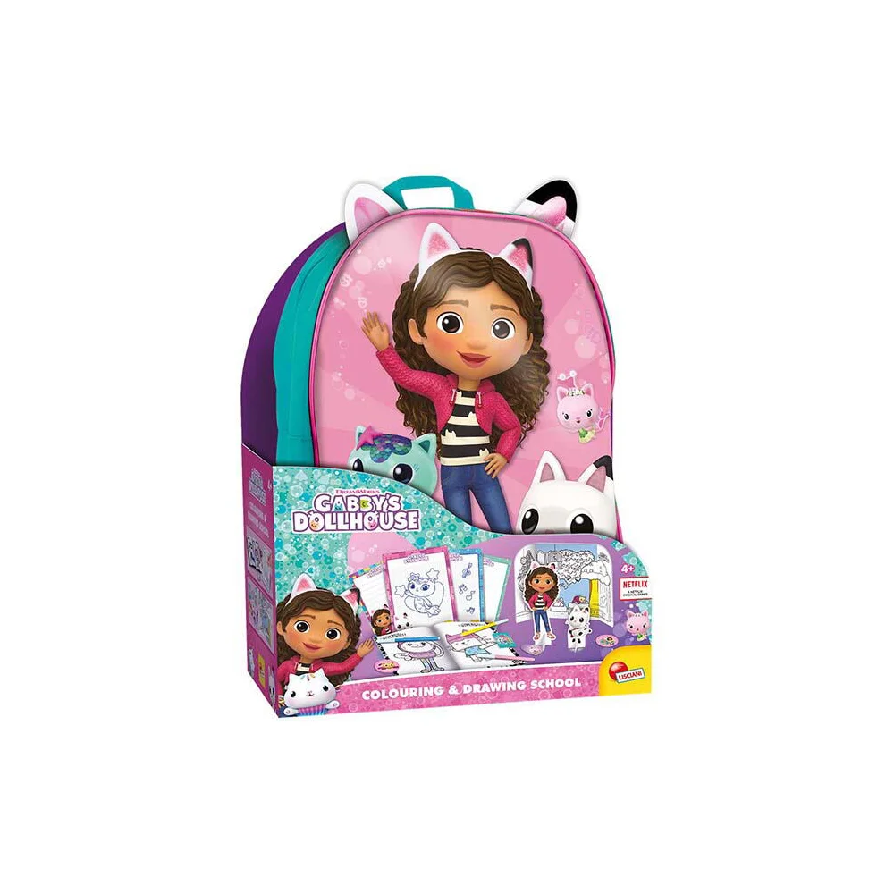 Ghiozdane - Kit de creatie cu ghiozdanel - Gabby's Dollhouse de la LISCIANI