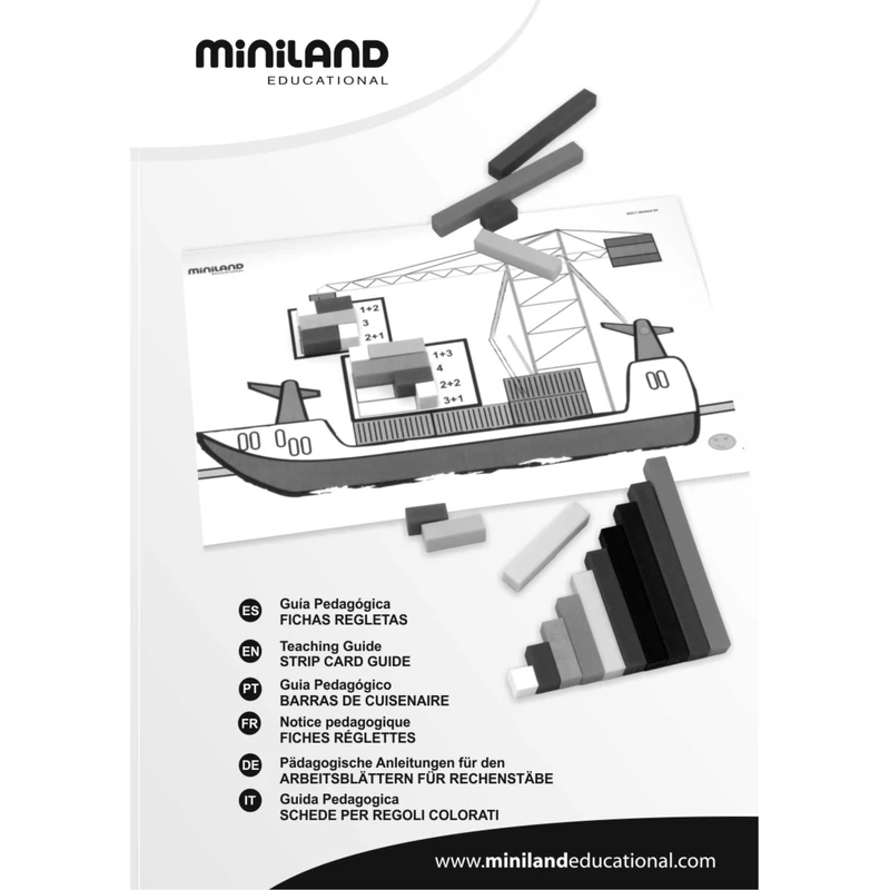 Kit pentru jocuri aritmetice Miniland [3]