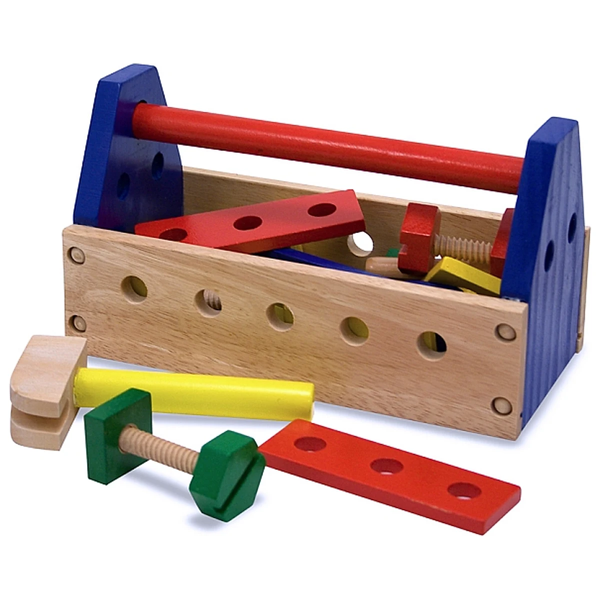 Jucarii - Ladita din lemn cu scule Melissa and Doug