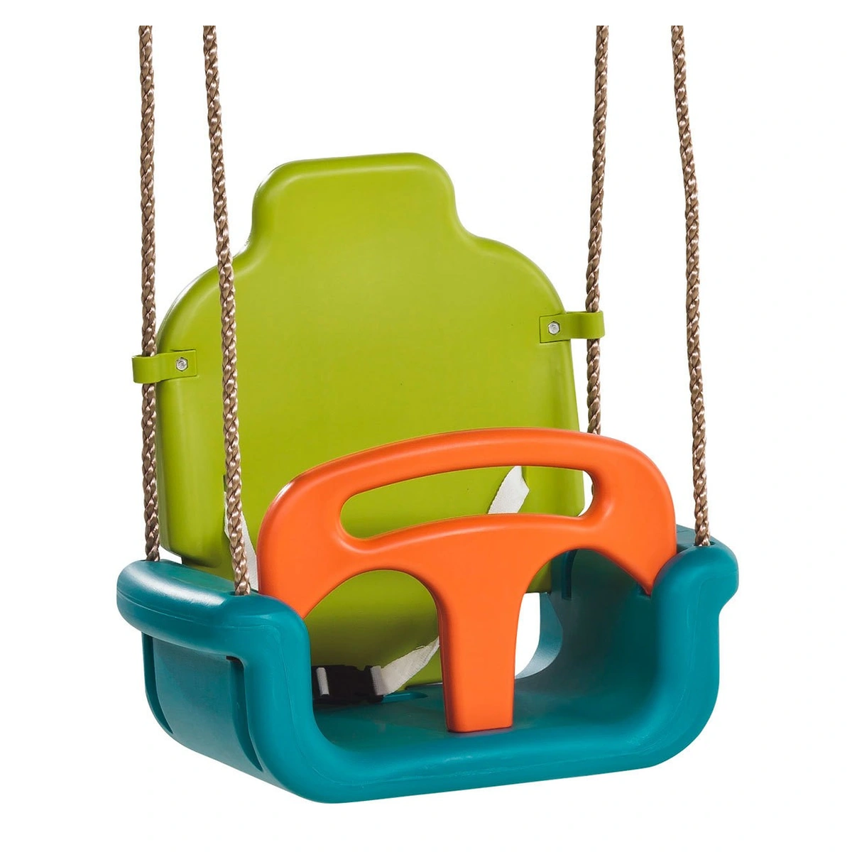 Leagane copii - Leagan copii 3 in1 PP var verde turcoaz portocaliu