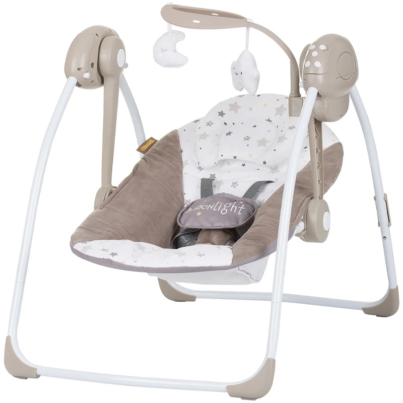 Camera copilului - Leagan electric Chipolino Moonlight macadamia