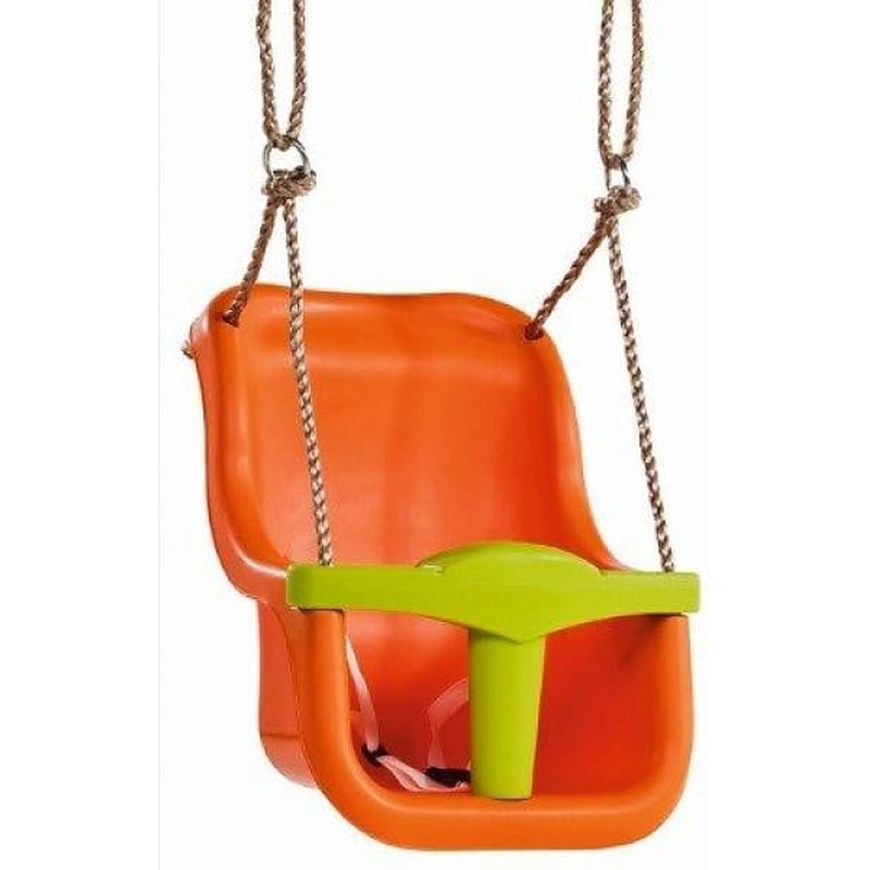 Leagane copii - Leagan pentru copii Luxe PP portocaliu - verde lime