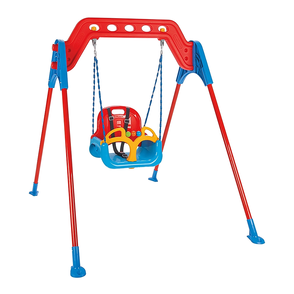 Jucarii exterior - Leagan pentru copii Pilsan Samba A-Frame Swing cu cadru metalic