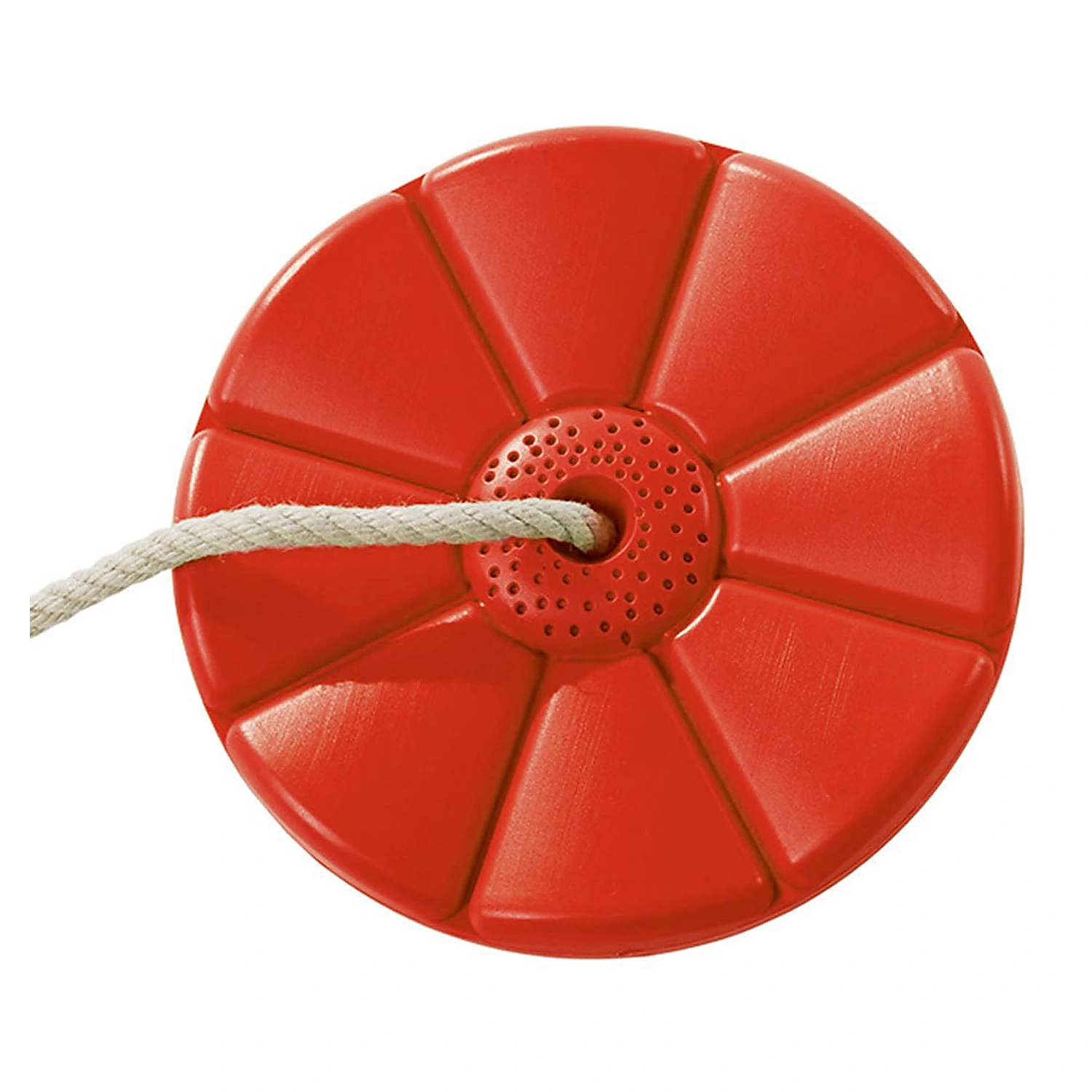 Leagane copii - Leagan rotund din plastic PP rosu