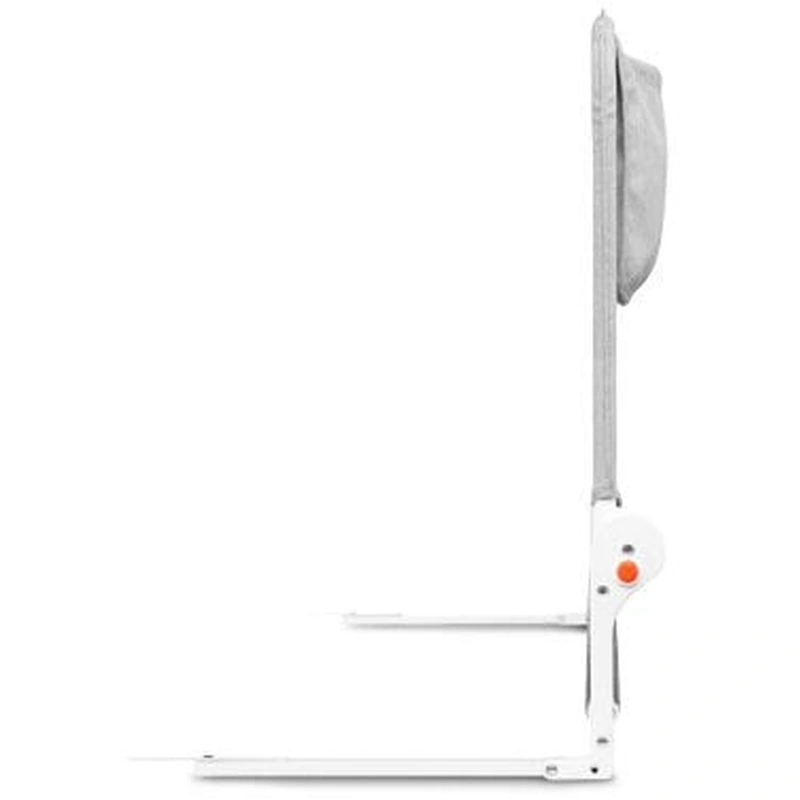 Lionelo - Bariera protectie pat Hanna , Cu buzunar accesorii, 150x66 cm, Conform cu standardul european de securitate BS7072, Gri [3]