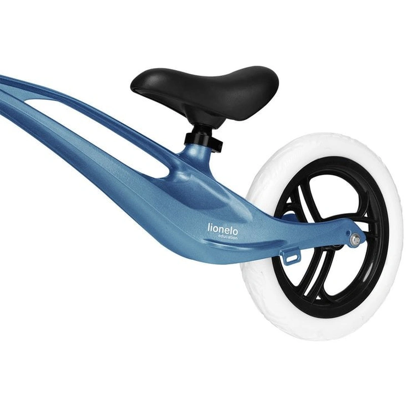 Lionelo - Bicicleta usoara Bart, Fara pedale, Cu cadru din magneziu, Cu ghidon si sa reglabile, Greutate 3 Kg, 12 inch, Conform cu standardul european de securitate EN71, Sky Blue [4]