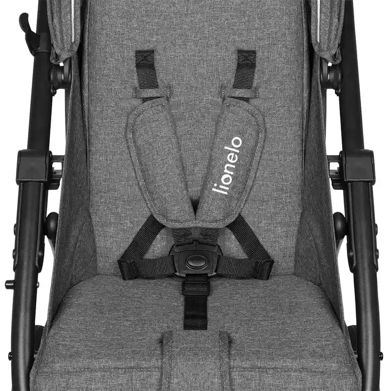 Lionelo - Carucior sport Annet Tour, De la nastere, Cu capotina impermeabila, Cu filtru UPF 50+, Cu maner reglabil, Plasa de tantari, Suport biberon, Saculet pentru picioare, Pana la 22 kg, Cu certifi [5]