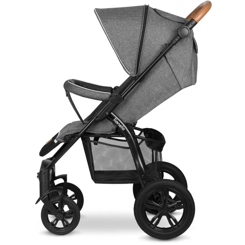 Lionelo - Carucior sport Annet Tour, De la nastere, Cu capotina impermeabila, Cu filtru UPF 50+, Cu maner reglabil, Plasa de tantari, Suport biberon, Saculet pentru picioare, Pana la 22 kg, Cu certifi [10]