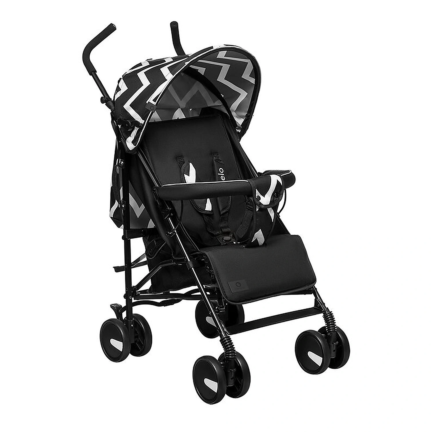 Carucioare - Lionelo - Carucior sport Elia Oslo, Cu husa de picioare, Cu plasa de tantari, Conform cu standardul european de securitate EN1888-1, Negru