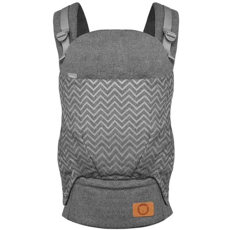 Lionelo - Marsupiu ergonomic Margareet, Cu 3 pozitii de transport, Cu gluga, Pana la 20 Kg, Aprobat de Institutul International de Displazie de Sold, Conform cu standardul european de securitate CEN T [1]