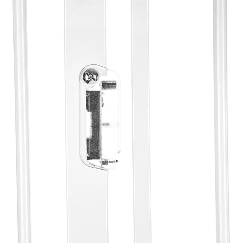 Lionelo - Poarta de siguranta prin presiune Truus Slim Led , Cu lumina Led cu senzor, 105 cm, Conform cu standardul european de securitate EN1930, Alb [5]