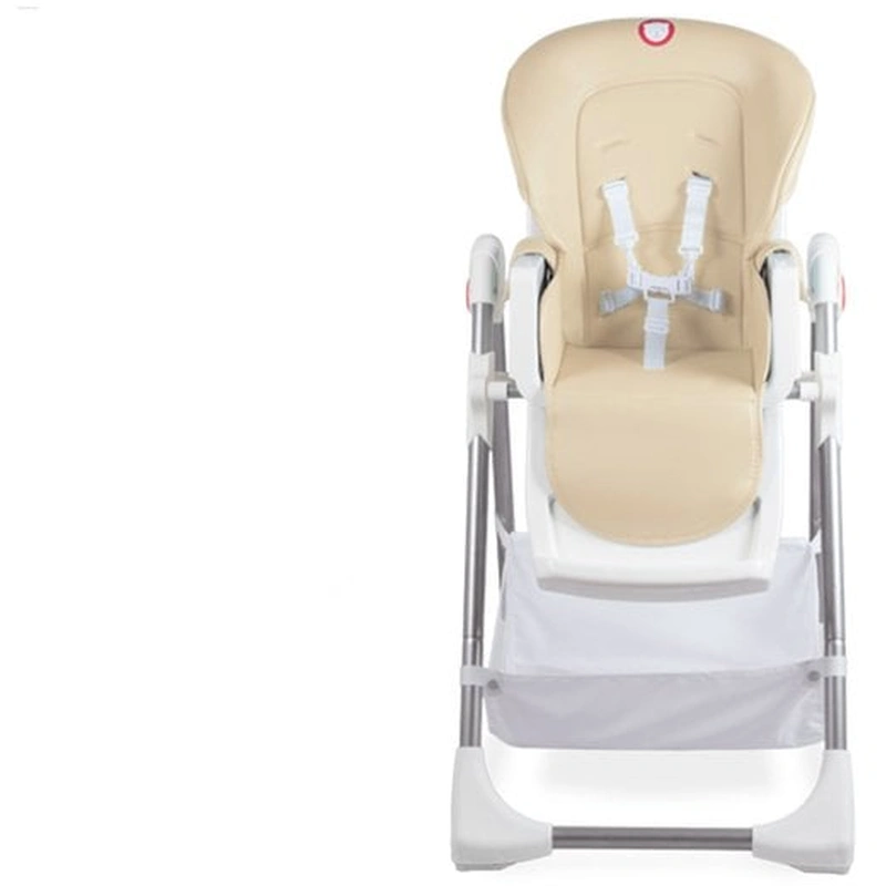 Lionelo - Scaun de masa Reglabil, 6 Pozitii pe inaltime, Spatar reglabil in 3 pozitii, Linn Plus din metal, Conform cu standardul europeane de securitate EN14988, Bej [2]