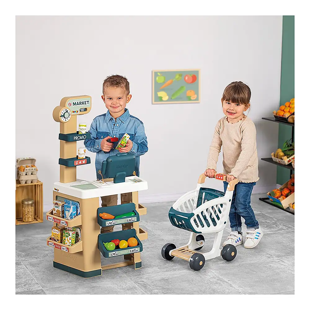 Magazin pentru copii Smoby Market cu 34 accesorii [3]