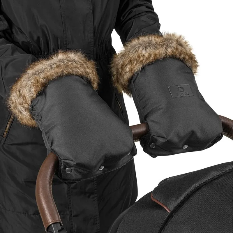 Manusi termice pentru carucior, Lionelo, Universale, Impermeabile, Negru [7]