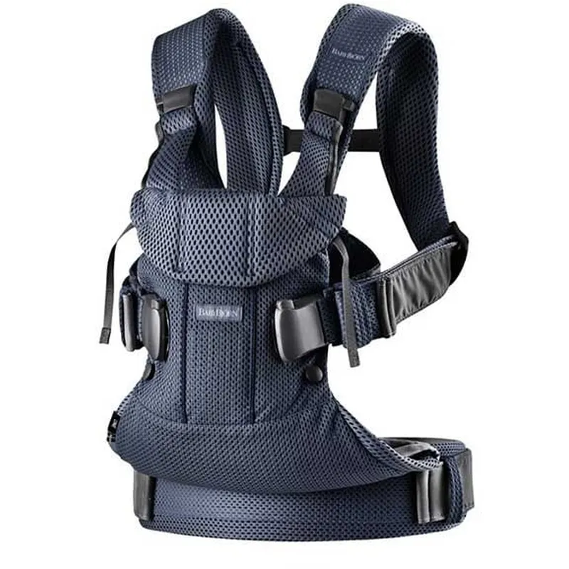 Marsupiu anatomic One Air BabyBjorn - Navy Blue, 3D Mesh [1]