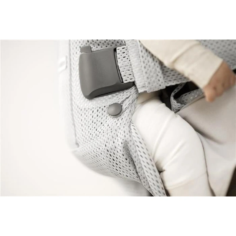 Marsupiu anatomic One Air BabyBjorn - Silver, 3D Mesh [5]