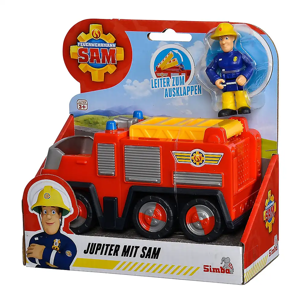 Masina de pompieri Simba Fireman Sam Jupiter cu figurina Sam [3]