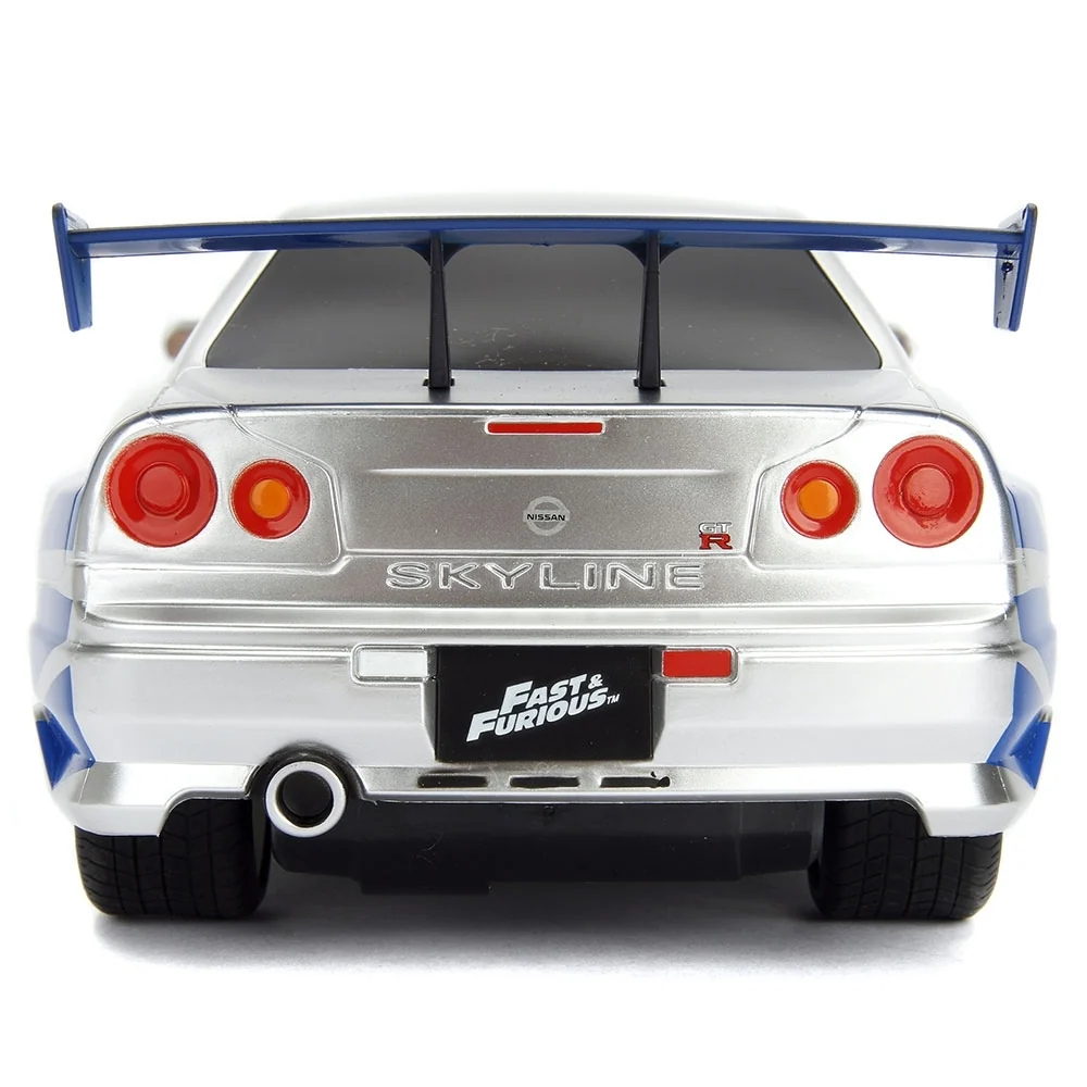 Masina Jada Toys Fast and Furious Nissan Skyline GTR 1:24 cu telecomanda [4]