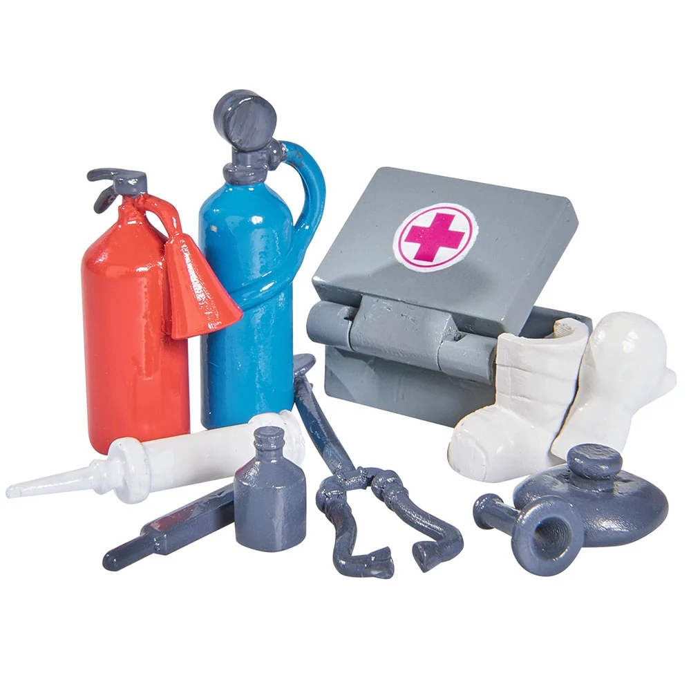 Masina Simba Masha and the Bear Ambulance cu accesorii [5]