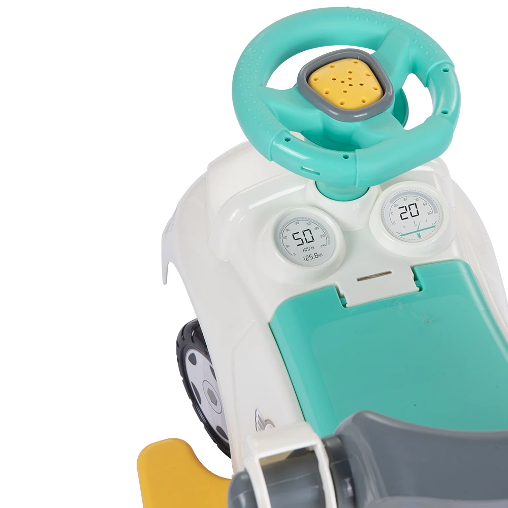 Masinuta 3 in 1 Pastel DOLU cu maner, protectii si volan [1]