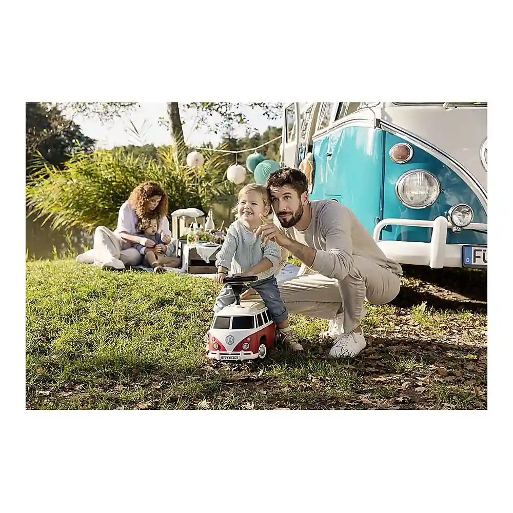 Masinuta de impins Big Baby VW T1 red [9]
