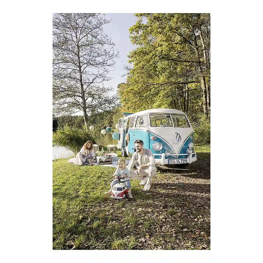 Masinuta de impins Big Baby VW T1 red [7]