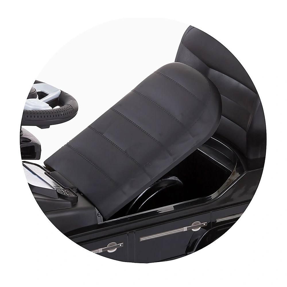 Masinuta de impins Chipolino Mercedes G350 Black, cu maner si copertina [8]