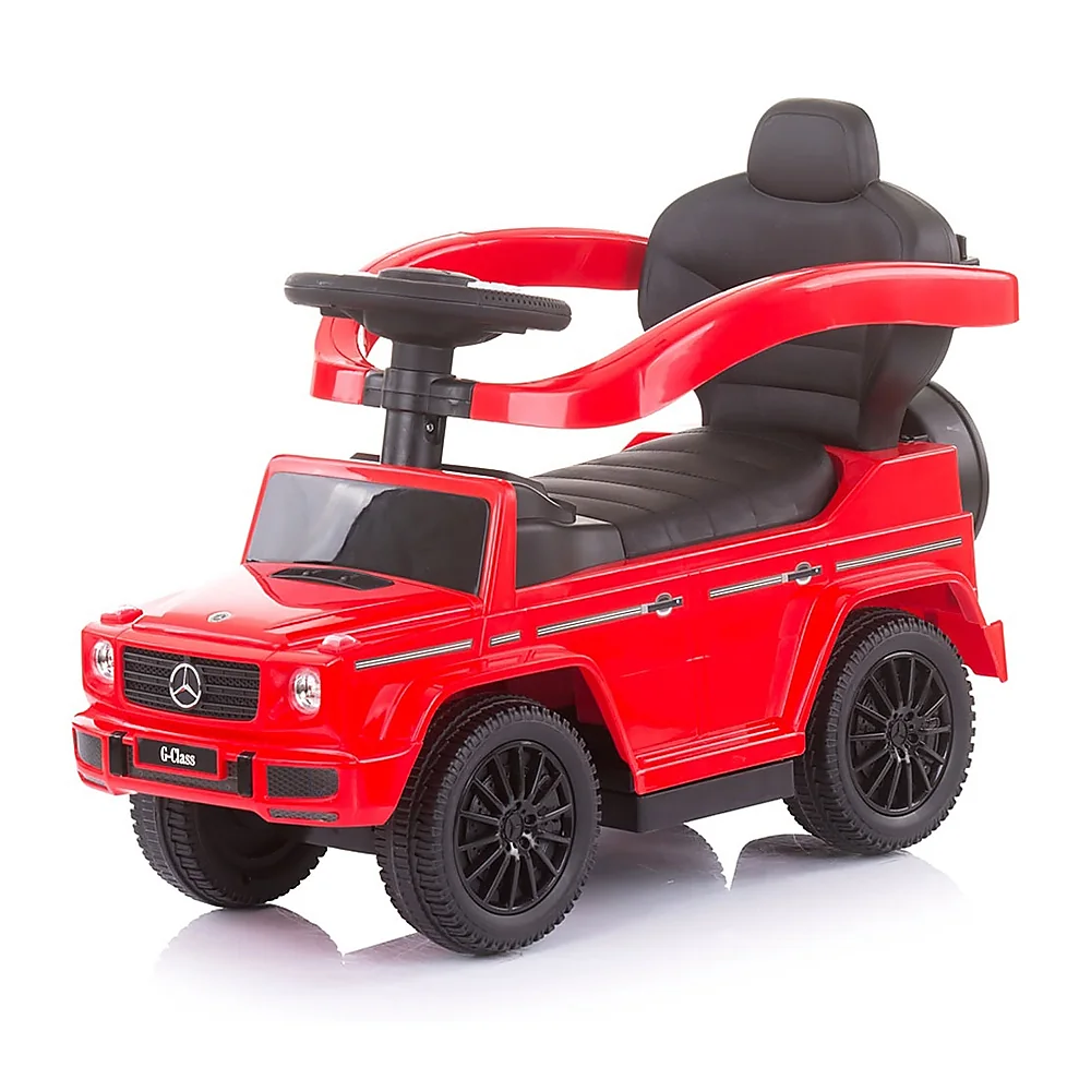 Masinuta de impins Chipolino Mercedes G350 Red, cu maner si copertina [2]