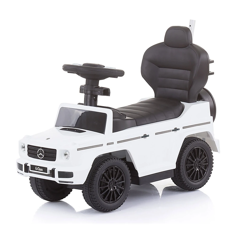 Masinuta de impins Chipolino Mercedes G350 White, cu maner si copertina [3]