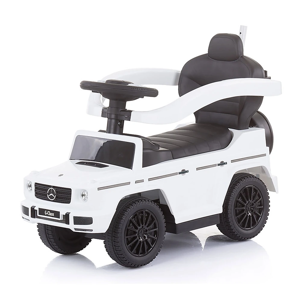 Masinuta de impins Chipolino Mercedes G350 White, cu maner si copertina [2]